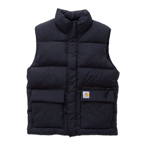 Carhartt WIP Milton Vest Black I030826 Degli Uberti